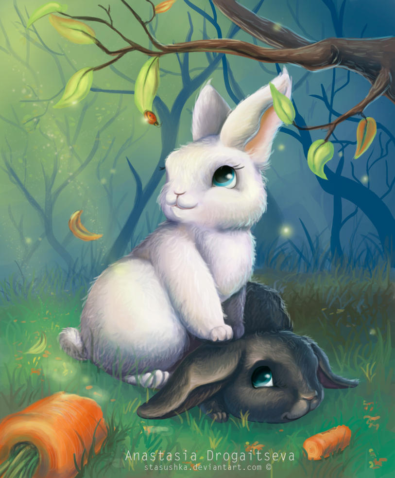 cute bunny by jirachicute28 on DeviantArt