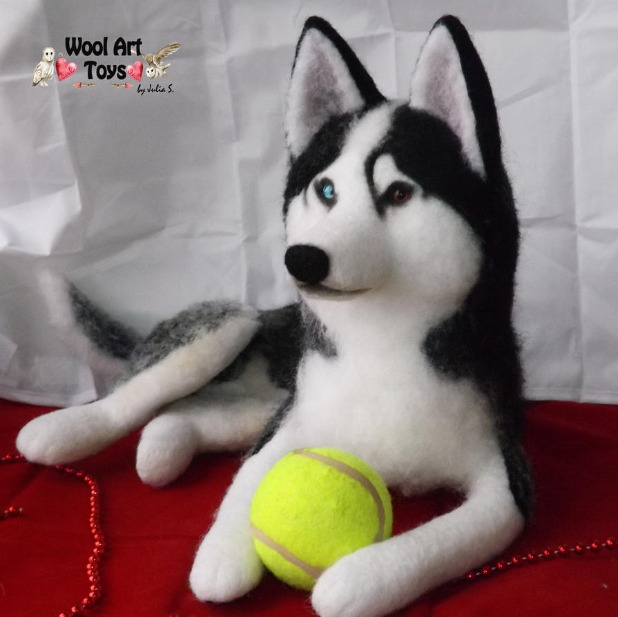 needle_felted_siberian_husky___just_by_w