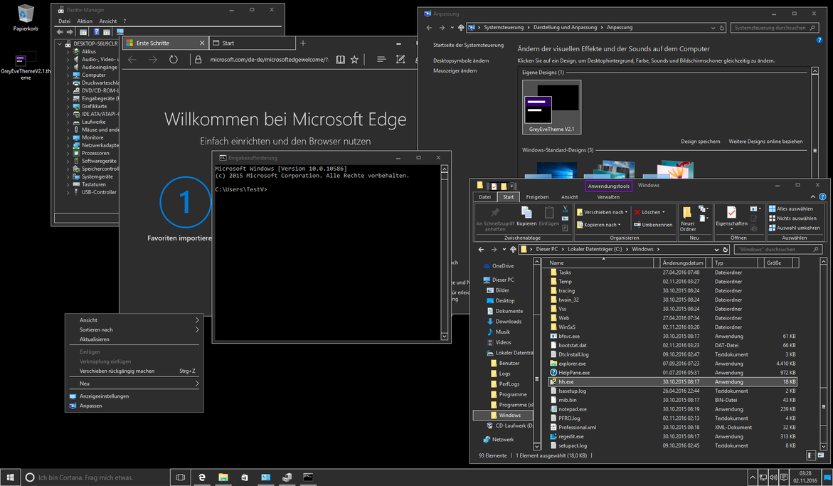 GreyEveTheme FINAL- Windows 10 High Contrast Theme by eversins on DeviantArt