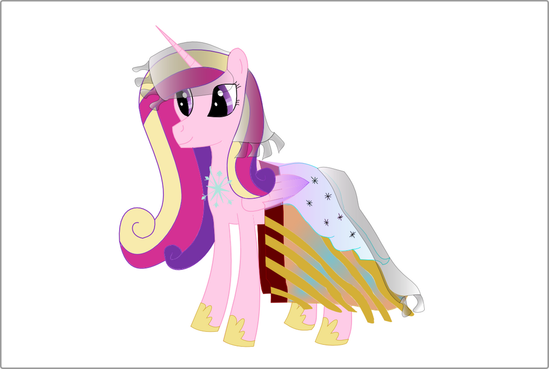 cadance_and_her_amazing_dress_by_frozent