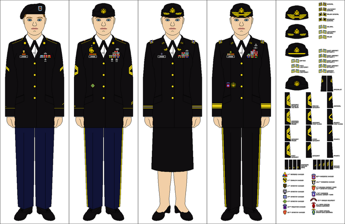 Army Officer Class A Uniform 58
