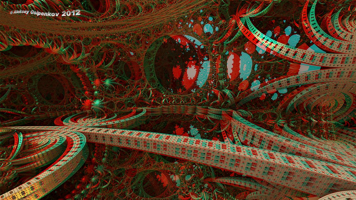 In cave on Nibiru Anaglyph 3D by Osipenkov on DeviantArt