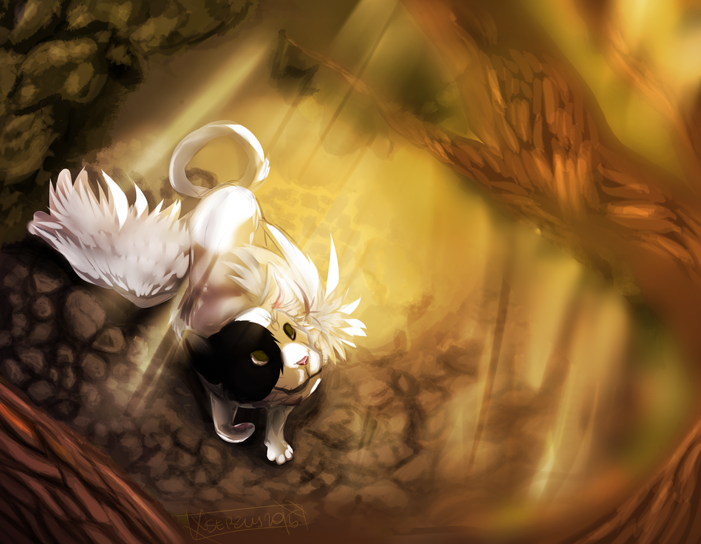 _c_ych__in_the_woods_by_xserzus-d8m6n6h.png