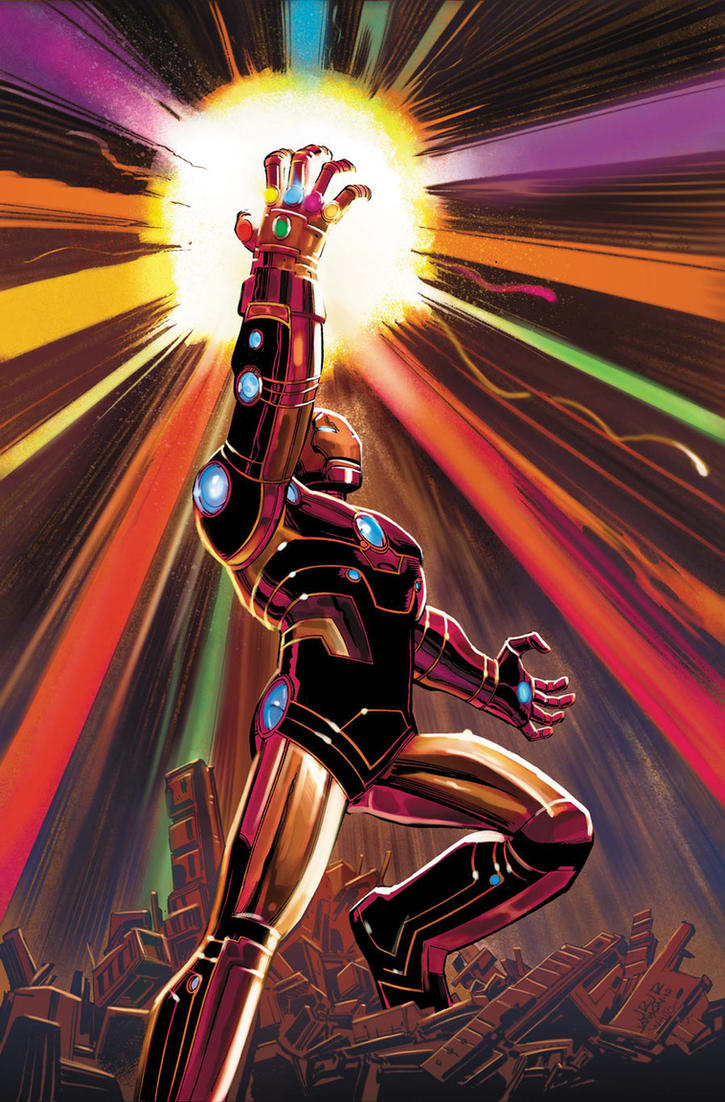 iron man . Infinity Gauntlet by Haseo1970 on DeviantArt