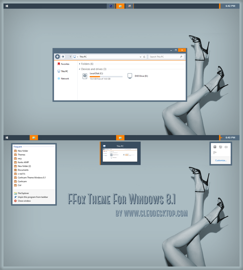 Spin Theme For Win7/8.1
