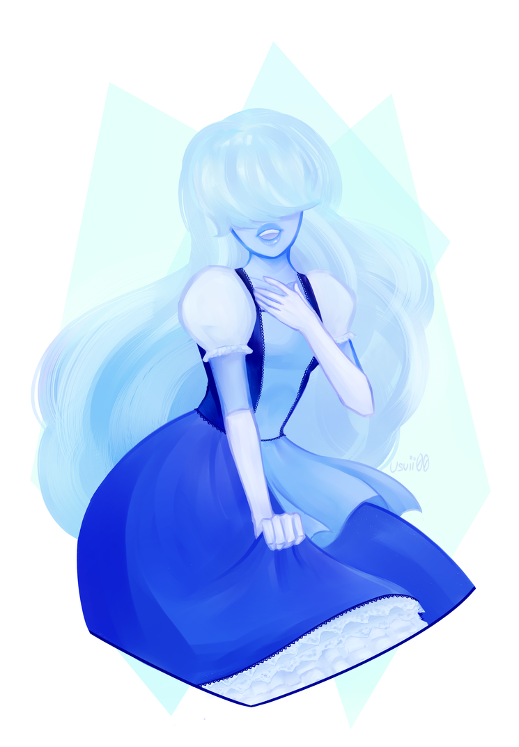 You ever just lose track of time but for like a year Anyway, I haven't drawn in a while, so I used sapphire for a warm up. Hopefully I'll be more consistent ! ヽ(‘ ∇‘ )...