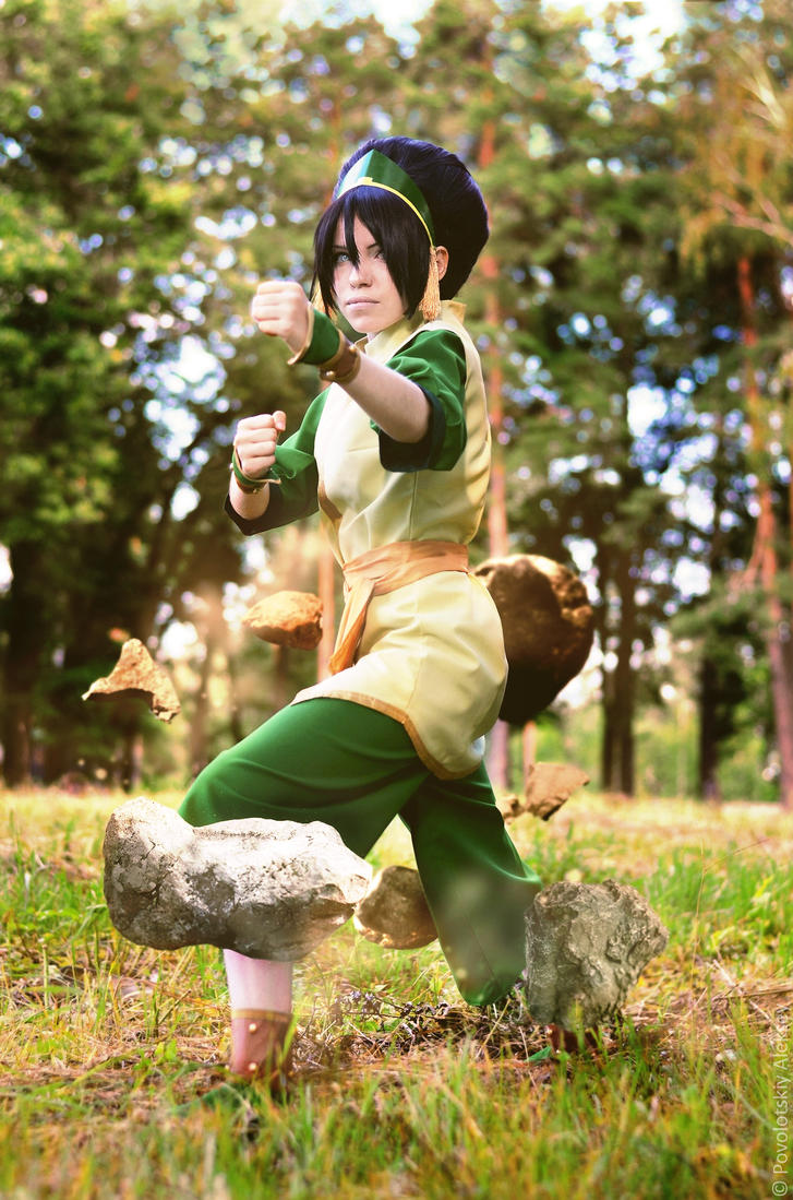 Toph Bei Fong - Colored by Anarkyfox on DeviantArt