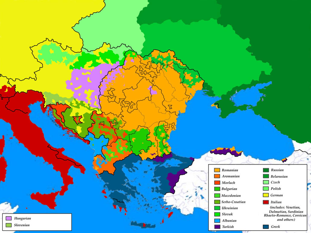 Background history to the Romanian Empire scenario by ...