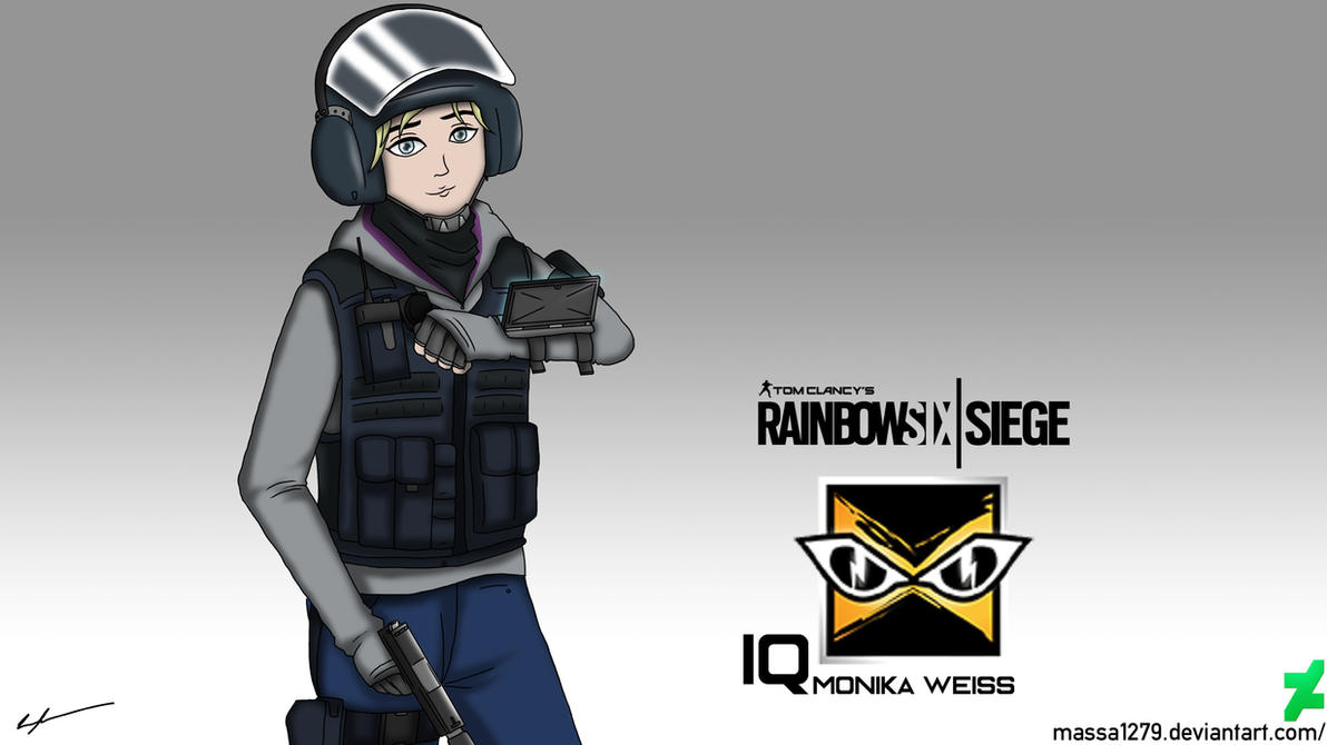 IQ - Rainbow Six Siege (Double exposure) by CptDopeY on 
